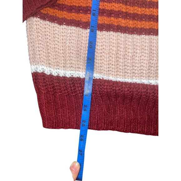 KIRUNDO Women's Size Medium Striped Sweater - Picture 7 of 11